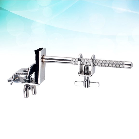 FUEENIRVA Metal Drum Cowbell Bracket for Bass Drum with Dual Mount and Easy Adjustment