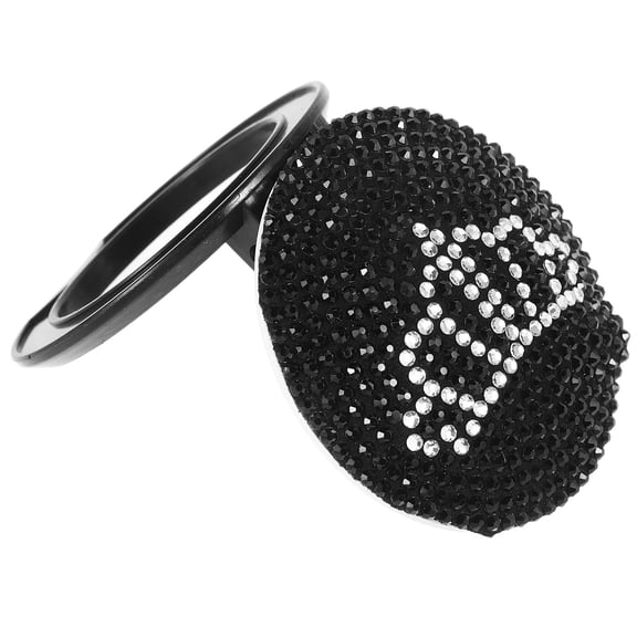 FUEENIRVA Bling Push Start Accessories Rhinestone Luxury Interior Decor 1Pack
