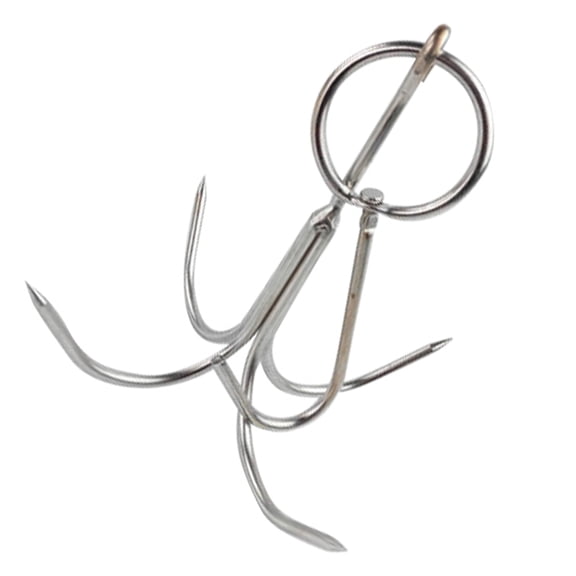 FUEENIRVA 1Pc Stainless Steel Meat Hook Rotate Free for Hanging Meat Butcher Cooking Hook