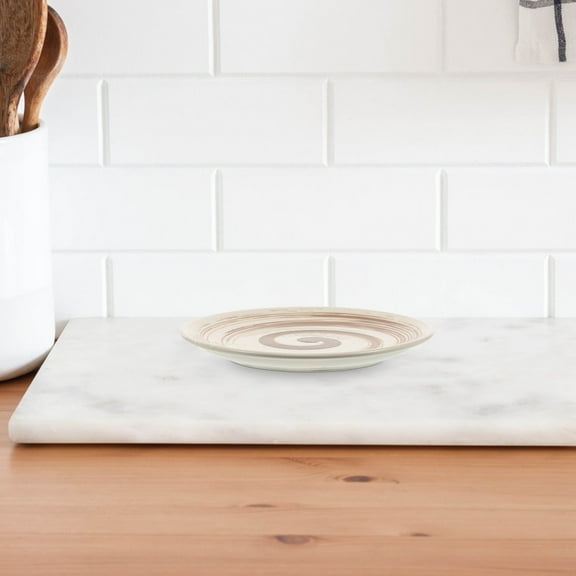 FUEENIRVA Matte Finish Ceramic Tray Home Use 1Set