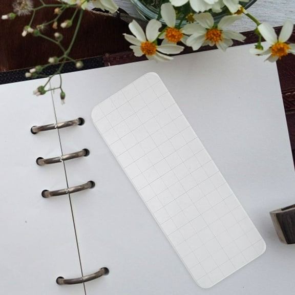 FUEENIRVA Clear Stamping Block 6Pcs for Beginners and Professionals in Crafting