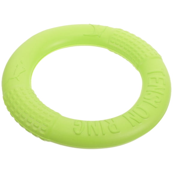 FUEENIRVA Bite-Resistant Dog Disc, Light Green Eva, Fun and Easy to Clean