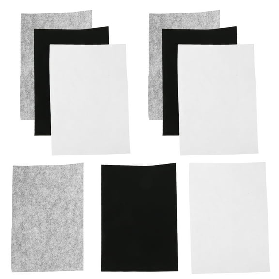 FUEENIRVA Felt Sheets Assorted Color Rectangular For Diy Craft And Cards Making