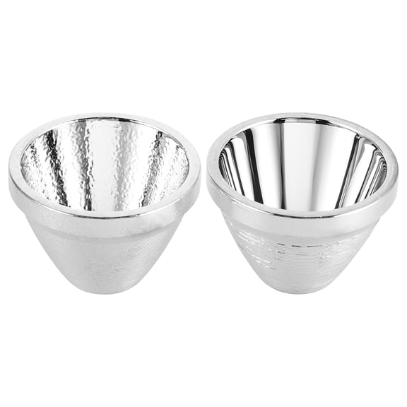 FUEENIRVA Flashlight Reflector Cup Accessory 24*16.6*7mm 2pcs Aluminum Alloy
