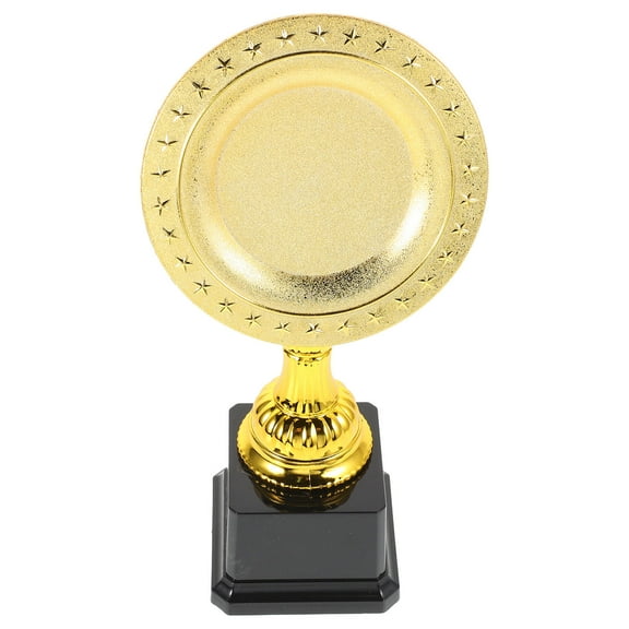 FUEENIRVA Golden Trophy 1Set For Award Plates And Winner Trophies