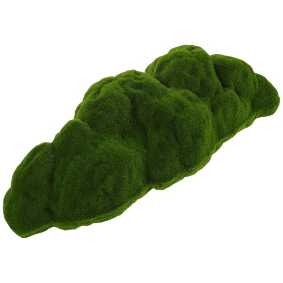 FUEENIRVA Green Artificial Moss Mountain Rock Decoration for Terrarium and Indoor Landscape