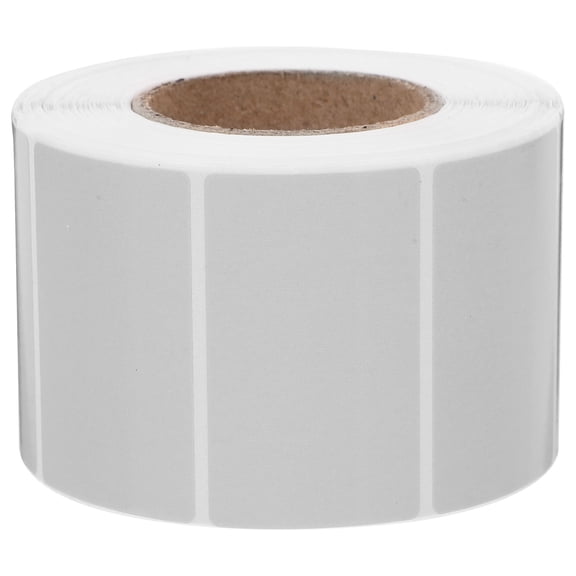 FUEENIRVA Grey Thermal Label Roll Self Adhesive Paper for Shipping Address and Price Stickers
