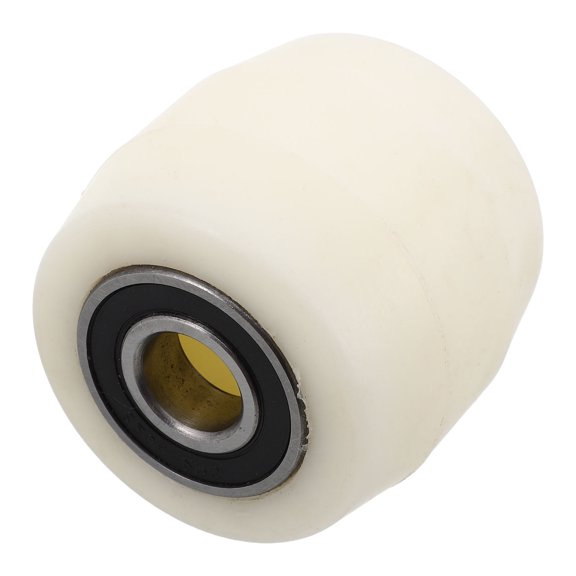FUEENIRVA Heavy Duty Nylon Pallet Jack Wheel with Bearings for Smooth Manual Forklift Movement