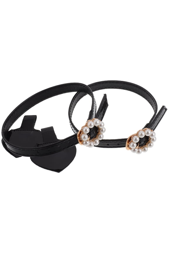 Ankle Straps for High Heels, 1 Pair with Round Buckle, Adjustable High Heel Shoe Straps for Women