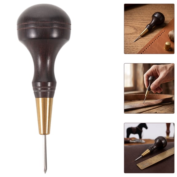 FUEENIRVA Hole Punch Tool with 3Mm Point for Accurate Stitching and Repair