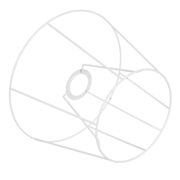 FUEENIRVA Vintage Style Hollow Lampshade Frame for Pendant and Table Lamp Use