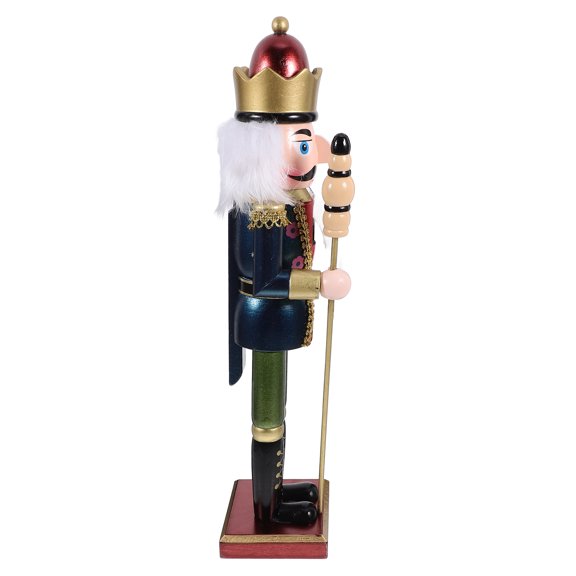 FUEENIRVA Nutcracker Figurine Wood Nutcracker Figure Multi 1Pack