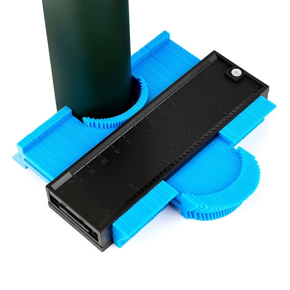 FUEENIRVA 5-Inch Arc Profile Gauge Tool for Accurate Piping and Duct Measurements, 1 Piece Precision Contour Duplicator