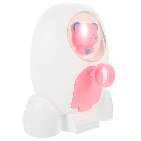FUEENIRVA Adorable White Rocket Coin Bank for Storing Change and Coins with Decorative Design