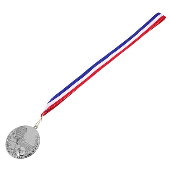 FUEENIRVA Round Engraved ZincAlloy Medal 1Set for Students Recognition Motivation in Tennis Events