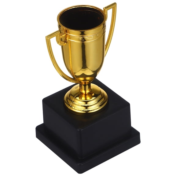 FUEENIRVA Small Plastic Trophy for Award Ceremonies and Decorative Use with Creative Design