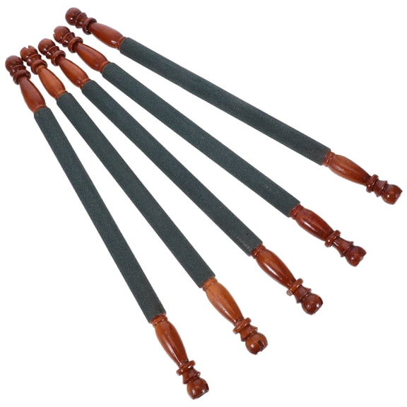 FUEENIRVA 5Pcs Bird Cage Perches Sanded Wood Platform Easy Install for Small Birds