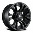 thumbnail image 1 of FUEL D560 VAPOR 20X10 8X180 -18ET 106.1CB MATTE BLACK WHEEL, 1 of 3