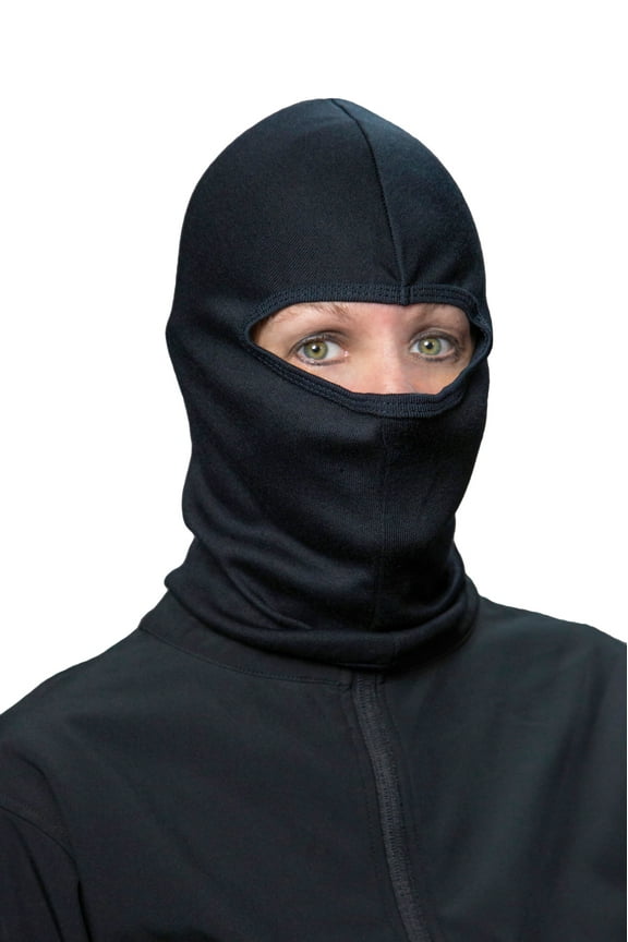 Helmets Helmet Liner for Powersports and Outdoor Activities, Full Face Neck Protection, Balaclava, Universal Mask, Size: One Size Fits Most, Black, Poly-Cotton Blend