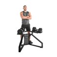 thumbnail image 1 of FUEL Pureformance Adjustabell Dumbbell weight set with Rack, Pair of Quick Select Dumbbells 5-50 lbs and Weight Rack (ships in 3 boxes), 1 of 11