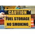 thumbnail image 1 of FUEL STORAGE NO SMOKING | Warning Notice Caution Danger 3mm PVC Sign, 1 of 4