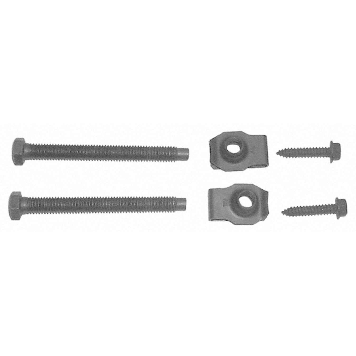 FUEL TANK STRAP HARDWARE KIT; CONSISTS OF BOLTS; NUTS; WASHERS; AND