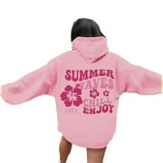 FUELEGO Essential Hoodie Comfort Hoodies For Anxiety Clearance Custom Hoodie Weighted Hoodie Pink Hoodie Cute Hoodies Sun Hoodie Women Happy Hoodie