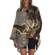 HAORUN Women Japanese Floral Loose Kimono Coat Cardigan Yukata Casual ...