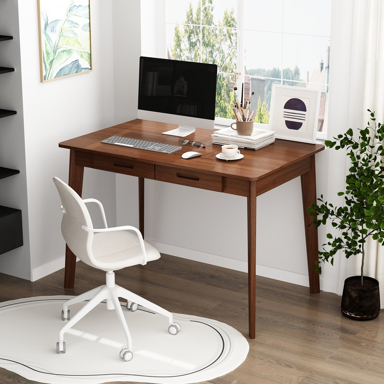 KULAGAGA Adult Desks, Single Piece with Manual, 39.4