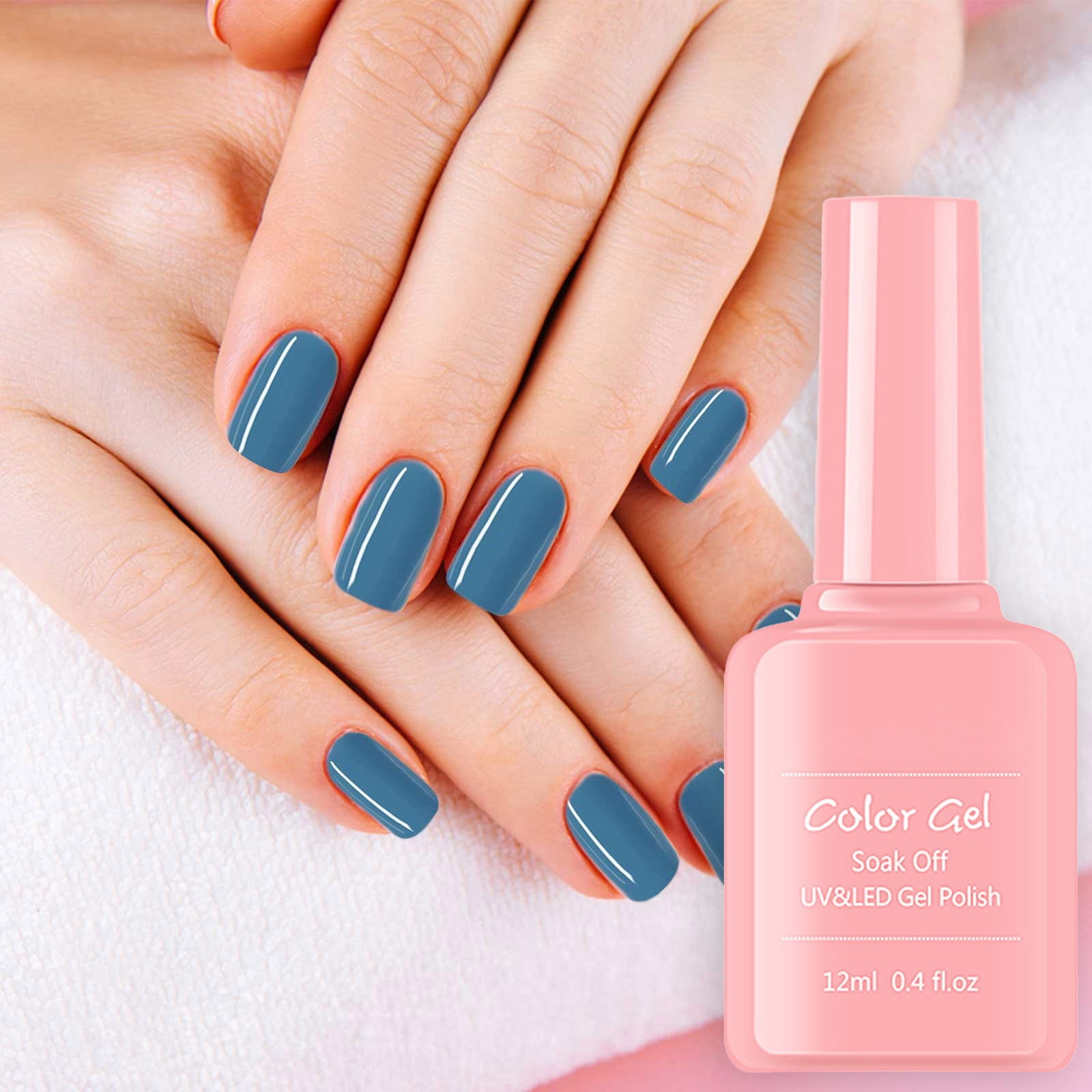 FUFUDDK Under 5 Dollars， Purple Press Nails 24 Pieces Nails Nail Set