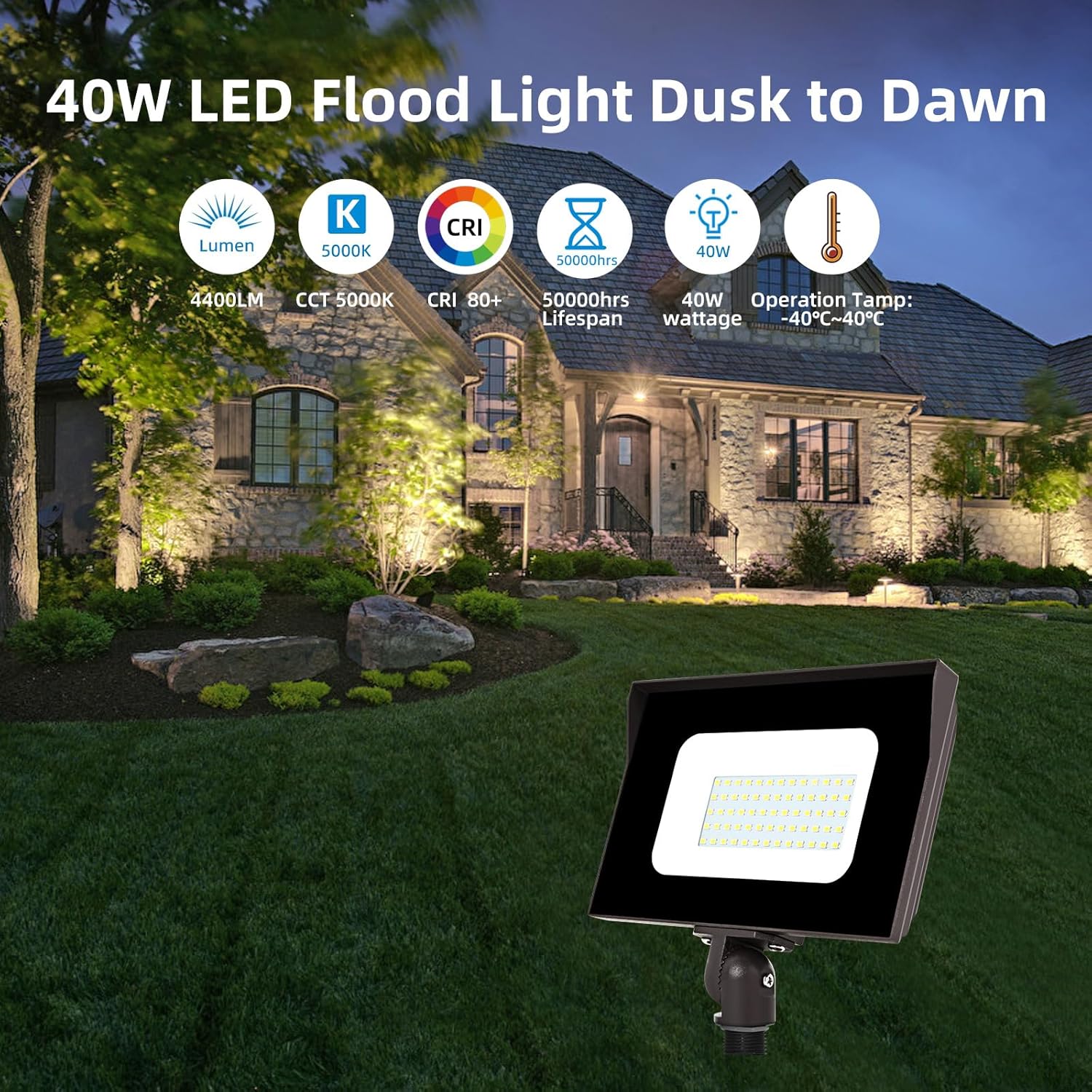 Dawn To Dusk Led Flood Lightsnull