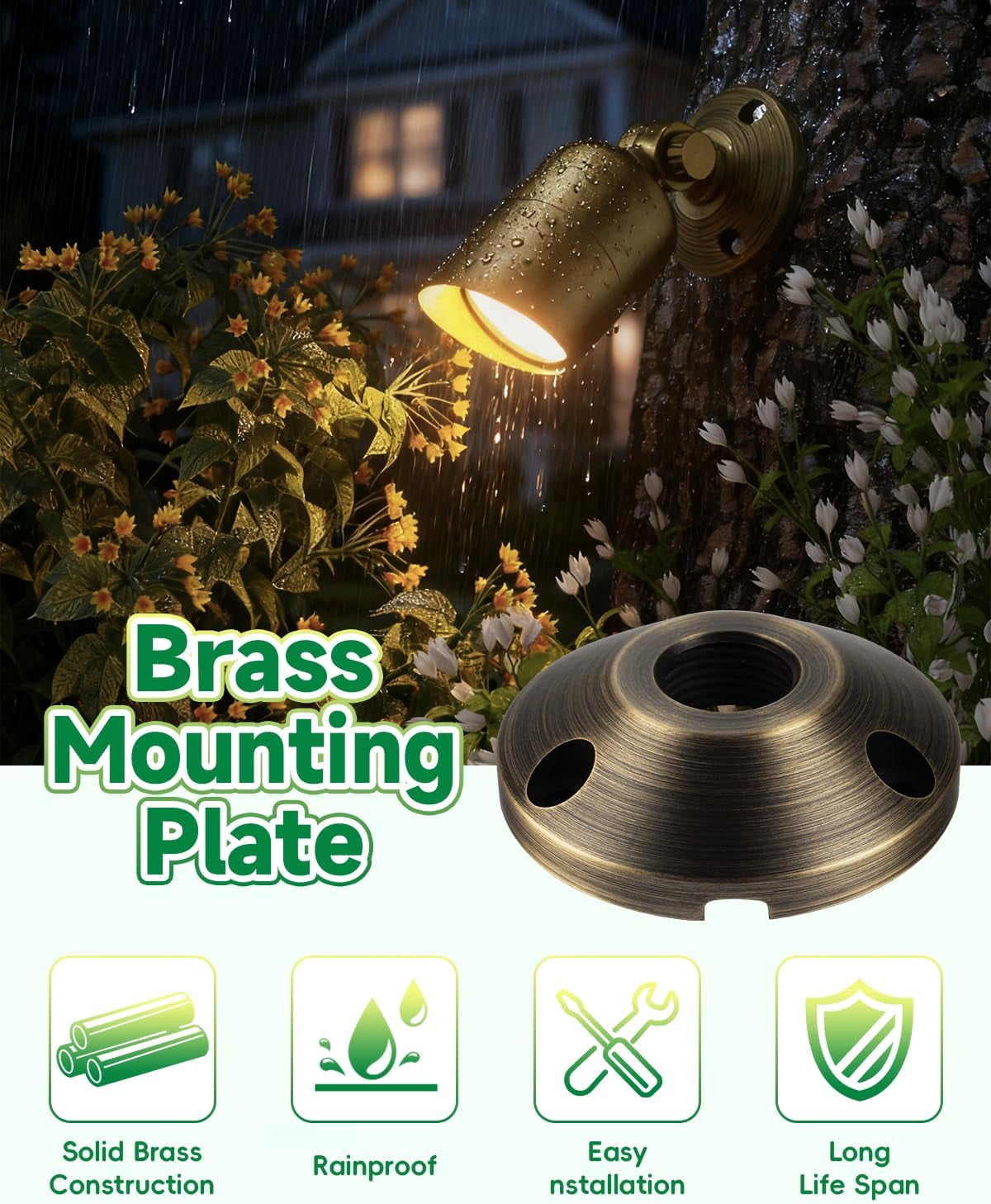 Fascinating Outdoor Light Mounting Plate Images