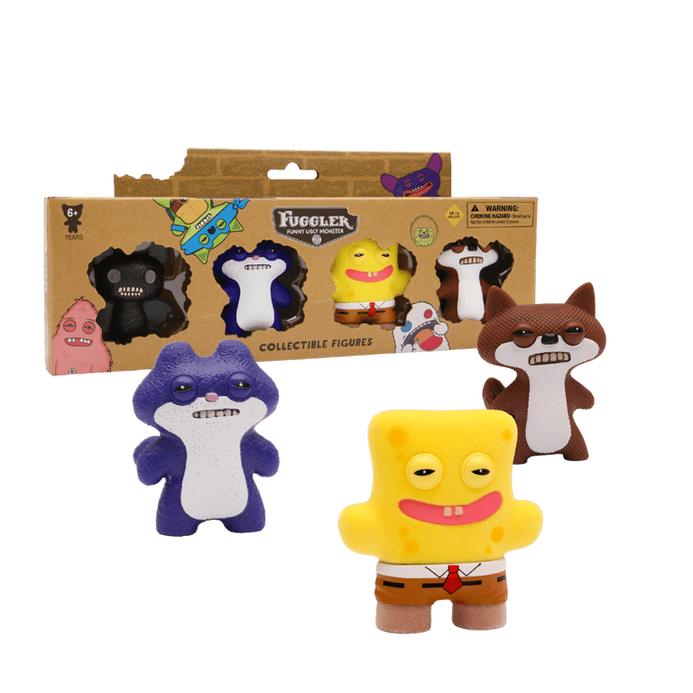 新品ZURU FUGGLER 2箱 4体 ぬいぐるみ マスコット Fuggler Series 2 Collectible 4-Pack - Walmart.com