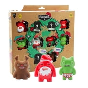 Fuggler Christmas Collectible Figures 10 Pack Deluxe Window Box