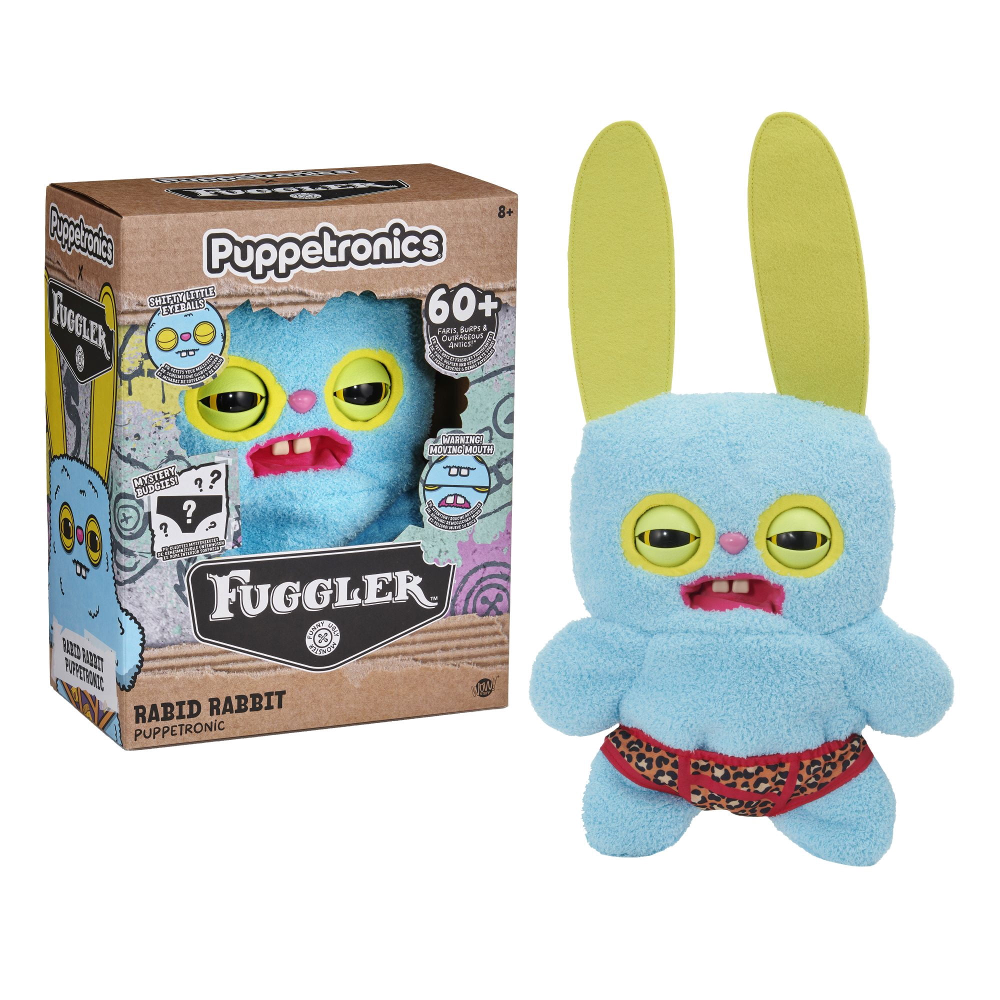 Fuggler Rabid Rabbit Puppetronic for Children Ages 6 and up