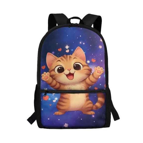 FUIALDOLG 17 Inch Schoolbag for Boy Cartoon Dinosaur School Bag Toddler Backpack Large Capacity Lightweight Sport Daypack Teenager Girl Travel Ruckpack with Side Pocket,Kindergarten Bookbag