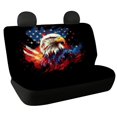 thumbnail image 1 of FUIALDOLG 4th of July Non-Slip Replacement Seat Protectors Set of 2 Waterproof All Weather Car Back Seat Cover for Auto Car Interior, 1 of 7