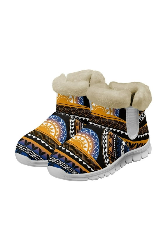 Ankle Boots for Women Water Resistant Snow Boots Faux Fur Cozy Warm Winter Boots Outdoor Shoes for Walking Hiking