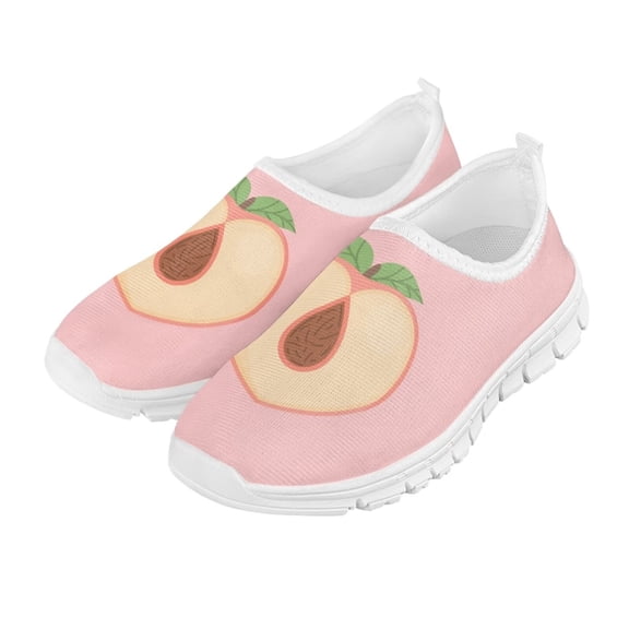 FUIALDOLG Boys and Girls Slip on Sneakers Casual Dress Shoes Kids Lightweight Breathable Athletic Running Shoes