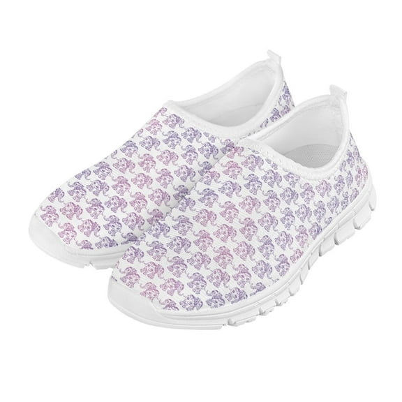 FUIALDOLG Boys and Girls Slip on Sneakers Casual Dress Shoes Kids Lightweight Breathable Athletic Running Shoes