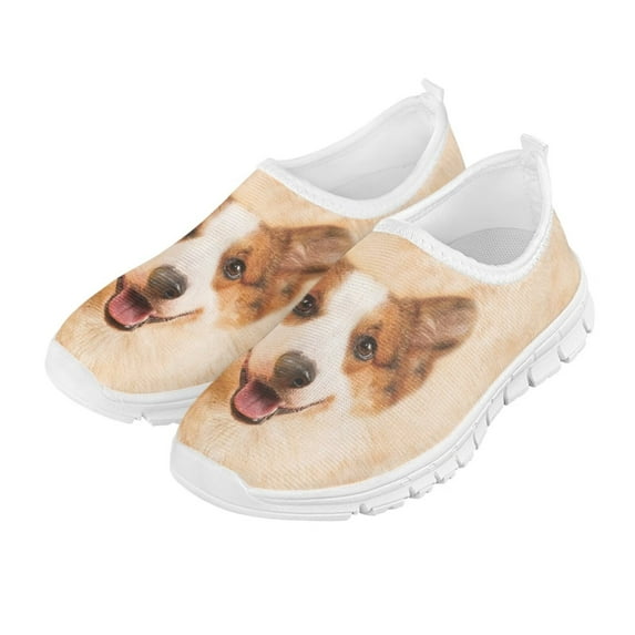 FUIALDOLG Boys and Girls Slip on Sneakers Casual Dress Shoes Kids Lightweight Breathable Athletic Running Shoes