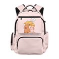 thumbnail image 1 of FUIALDOLG Capybara and Axolotl Sharing Umbrella Zaino per ragazze with Waterproof, Durable Multi-Pocket 17 Inch Bookbag for Back to School Travel, 1 of 10