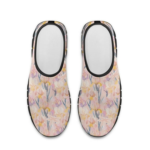 FUIALDOLG Casual Shoes for Women Lightweight Loafers Comfortable Work Shoes for Women Square Toe Ballets Flats