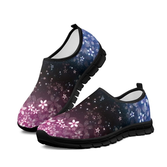 FUIALDOLG Casual Shoes for Women Lightweight Loafers Comfortable Work Shoes for Women Square Toe Ballets Flats