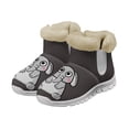thumbnail image 1 of FUIALDOLG Cute Animal Print Mini Boots for Women Winter Warm Fuzzy Boots Comfort Snow Boots with Fur Lined Ankle Booties Waterproof Fall Boots Fashion Combat Boots Ankle Booties for Women, 1 of 9