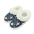 thumbnail image 1 of FUIALDOLG Cute Axolotl Ocean Print Slippers for Women Thick Sole House Bedroom Memory Foam Platform Slipper Shoes Comfy Trendy Gift Slippers, Size 4-5, 1 of 7
