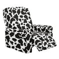 thumbnail image 1 of FUIALDOLG Cute Cow Print Recliner Chair Covers 1 Seater Cover for Recliner Chair Home Decor, 4-Pieces Reclining Couch Covers with Pockets Furniture Protector, 1 of 7
