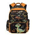 thumbnail image 1 of FUIALDOLG Dinosaur Skeleton Camo Pattern Lightweight School Backpack with Padded Multi-Pocket Kids Backpack, Large Capacity 17 Inch Book Bag for Sports Travel, 1 of 10