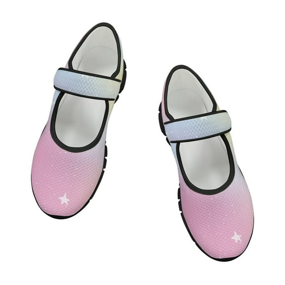 FUIALDOLG Flats for Women Casual Breathable Walking Shoes Slip On Comfortable Lightweight Shoes