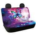 thumbnail image 1 of FUIALDOLG Galaxy Butterfly Art, Non-Slip Replacement Seat Protectors Set of 2 Waterproof All Weather Car Back Seat Cover for Auto Car Interior, 1 of 3